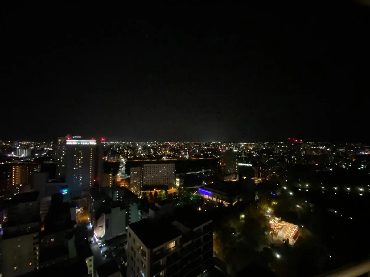 Nakajima Park Stay Ams Tower 31F Panoramic View Of Nakajima Park Sapporo Japón